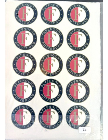 Eetbare Print B-Keuze Nr. 37: Feyenoord