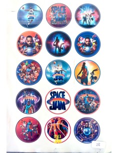 Eetbare Print B-Keuze Nr. 29: Space Jam