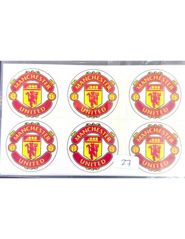 Eetbare Print B-Keuze Nr. 27: Manchester United