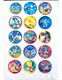 Eetbare Print B-Keuze Nr. 29: Sonic