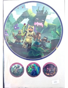 Eetbare Print B-Keuze Nr. 22: Minecraft