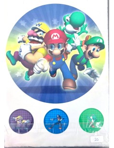Eetbare Print B-Keuze Nr. 20: Mario