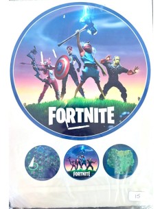 Eetbare Print B-Keuze Nr. 15: Fortnite