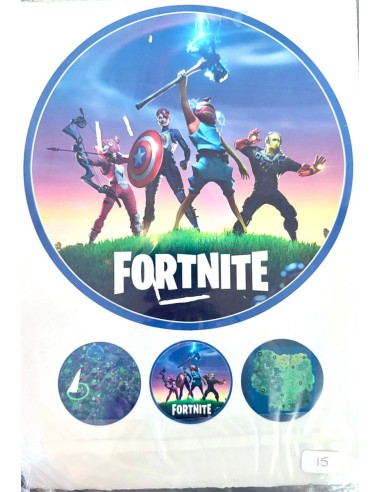 Eetbare Print B-Keuze Nr. 15: Fortnite