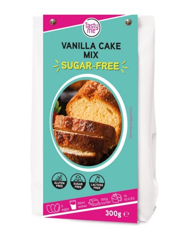 Tasty Me Mix voor Vanille Cake Suikervrij -300gr-