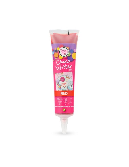 Tasty Me Eetbare Choco Schrijver Rood -32gr-