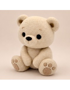 3D Taarttopper op Maat: Teddy