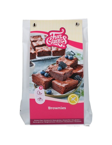 FunCakes Mix voor Brownies Glutenvrij -400gr-