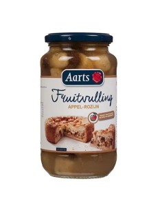 Aarts Fruitvulling Appel/Rozijn -580ml-