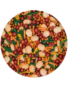 FunCakes Sprinkle Medley Pumpkin Glow -70gr-