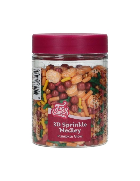 FunCakes Sprinkle Medley Pumpkin Glow -70gr-