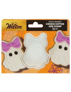 Wilton Uitsteker & Stempel Schattig Spookje
