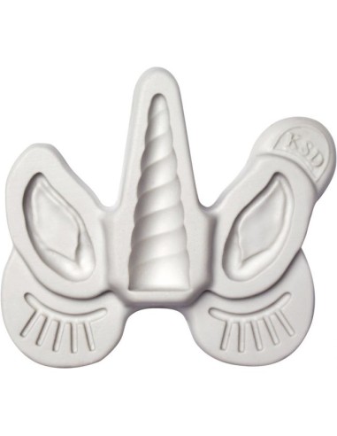 Katy Sue Siliconen mal Eenhoorn Oren, Hoorn & Wimpers