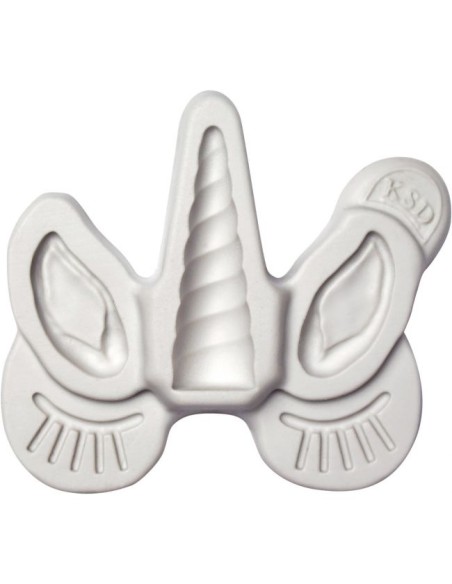 Katy Sue Siliconen mal Eenhoorn Oren, Hoorn & Wimpers