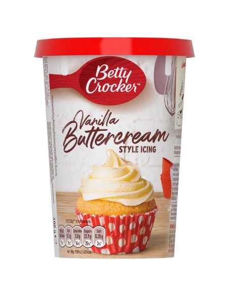 Betty Crocker Vanille Botercréme Icing -400gr-