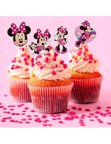 Dekora Cupcake Toppers Minnie Set -16st-