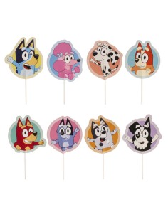 Dekora Cupcake Toppers Bluey -16st-