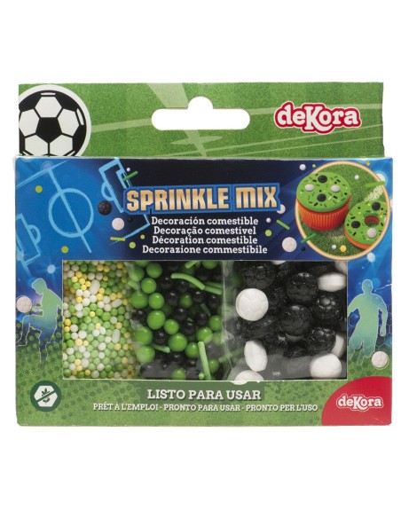 Dekora Sprinkle Mix Voetbal -70gr-