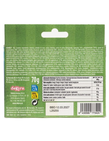Dekora Sprinkle Mix Voetbal -70gr-