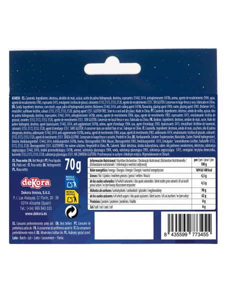 Dekora Sprinkle Mix Astronaut -70gr-