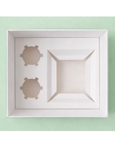Bento Taartdoos + 2 Cupcakes -18x25x12,7cm-