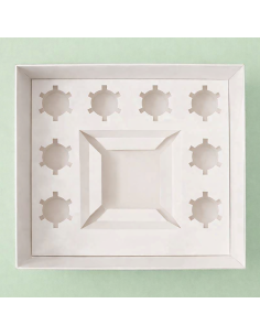 Bento Taartdoos + 8 Cupcakes -33x25x12,7cm-
