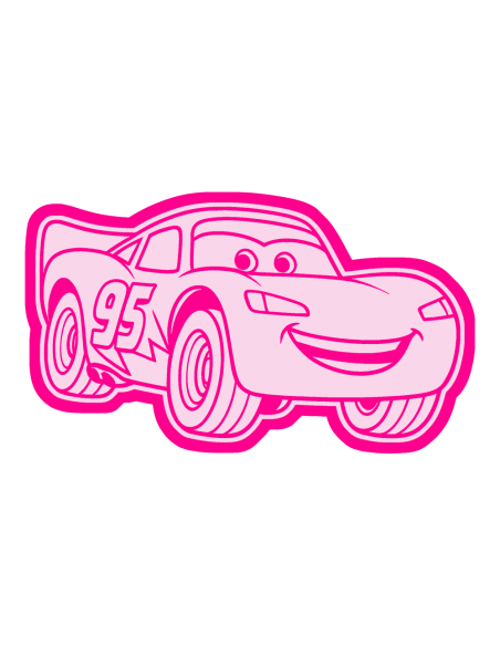 3D Uitsteker op Maat: Cars - Lightning McQueen