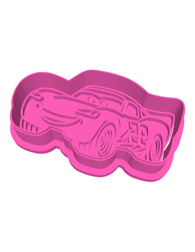 3D Uitsteker op Maat: Cars - Lightning McQueen