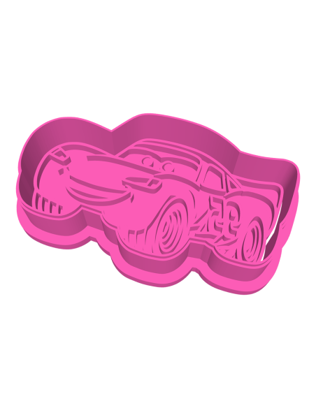 3D Uitsteker op Maat: Cars - Lightning McQueen
