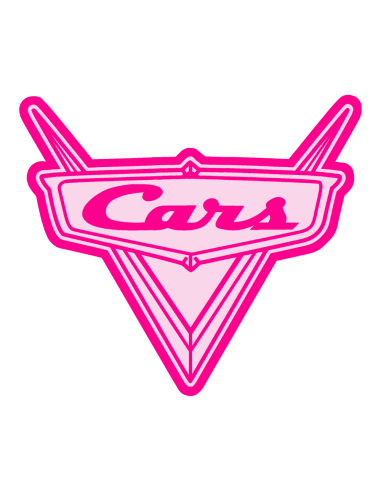 3D Uitsteker op Maat: Cars - Logo