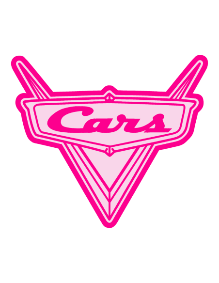 3D Uitsteker op Maat: Cars - Logo