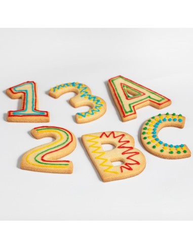 PME Eetbare Icing Schrijver Primair Set -4x20gr-