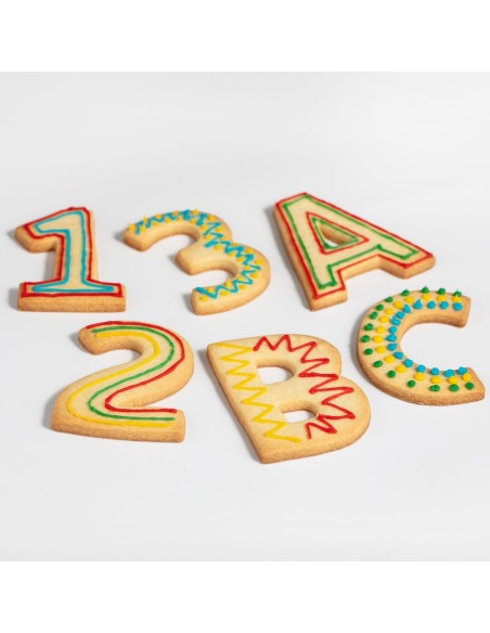 PME Eetbare Icing Schrijver Primair Set -4x20gr-
