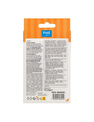 PME Suikerdecoratie Halloween Karakters -25gr-