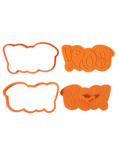 Pme Uitsteker & Stempel Set Happy Halloween 2