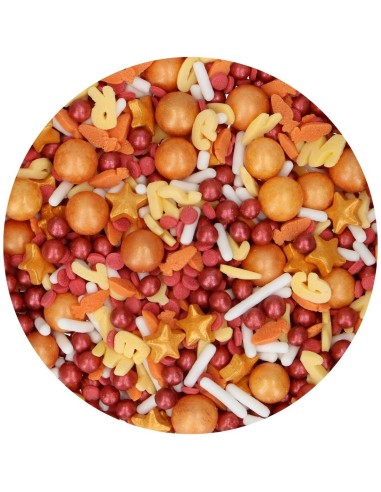 FunCakes 3D Sprinkle Medley Sinterklaas Kapoentje -70gr-