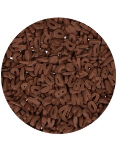 FunCakes Confetti Letters Bruin -50gr-