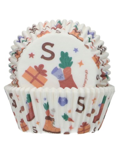 FunCakes Baking Cups Sinterklaas -48st-