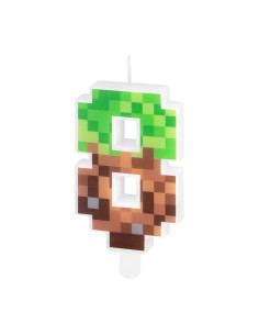 Party Kaars Pixel - Nummer 8