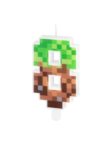 Party Kaars Pixel - Nummer 8