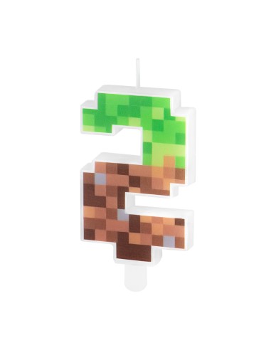 Party Kaars Pixel - Nummer 2