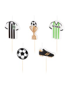 Party Kaarsen Set Voetbal -5st-