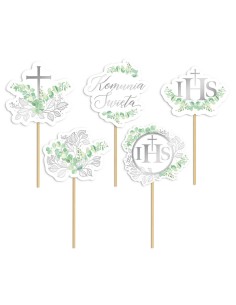 Party Cupcake Toppers Communie -5st- //