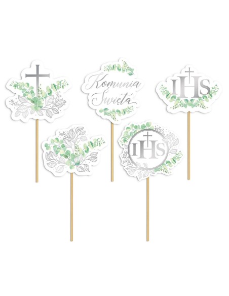 Party Cupcake Toppers Communie -5st- //