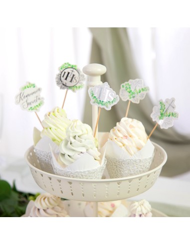 Party Cupcake Toppers Communie -5st- //