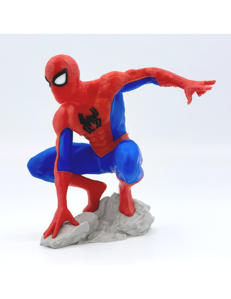 3D Taarttopper op Maat: Spiderman op Rots