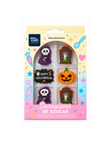 Suiker Decoratie Halloween Party -8st-