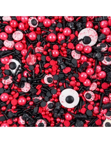 Azucren Sprinkle Mix Halloween Bloody Eyes -90gr-