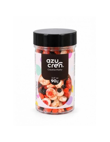 Azucren Sprinkle Mix Halloween Bloody Eyes -90gr-