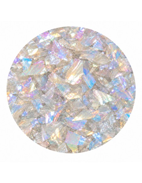 Azucren AzuGlow Eetbare Glitter Fantasie Wit -3gr-